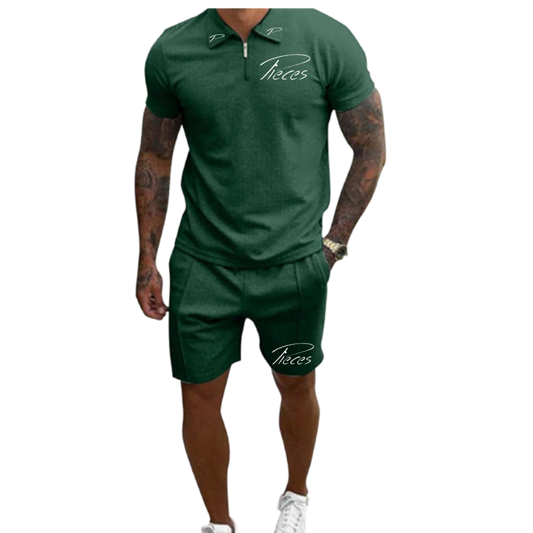 Zip-Up & Shorts Set